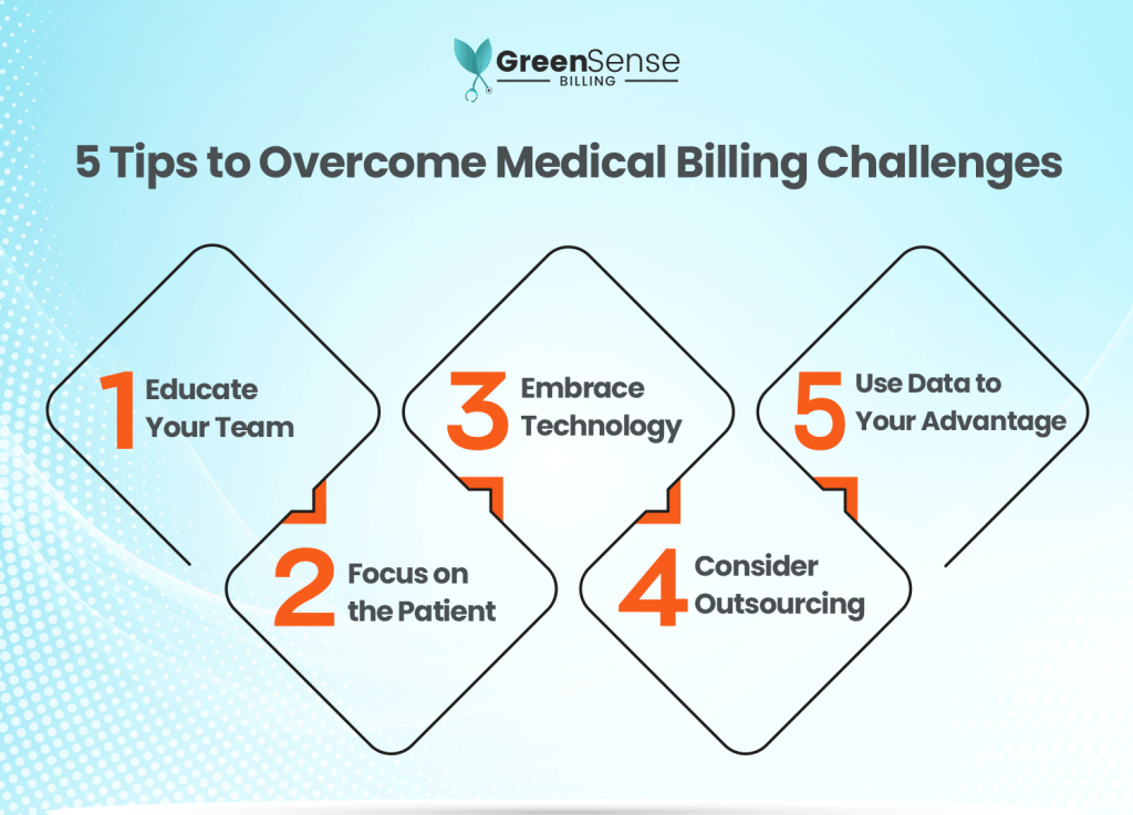 Tips to overcome medical billing challenges
