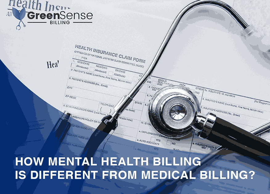 Is mental health billing different from medical billing?